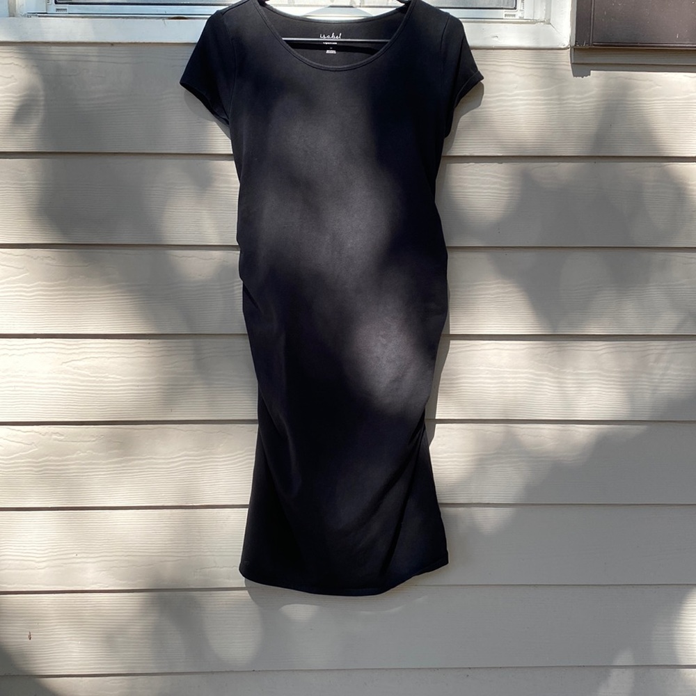 Maternity black dress